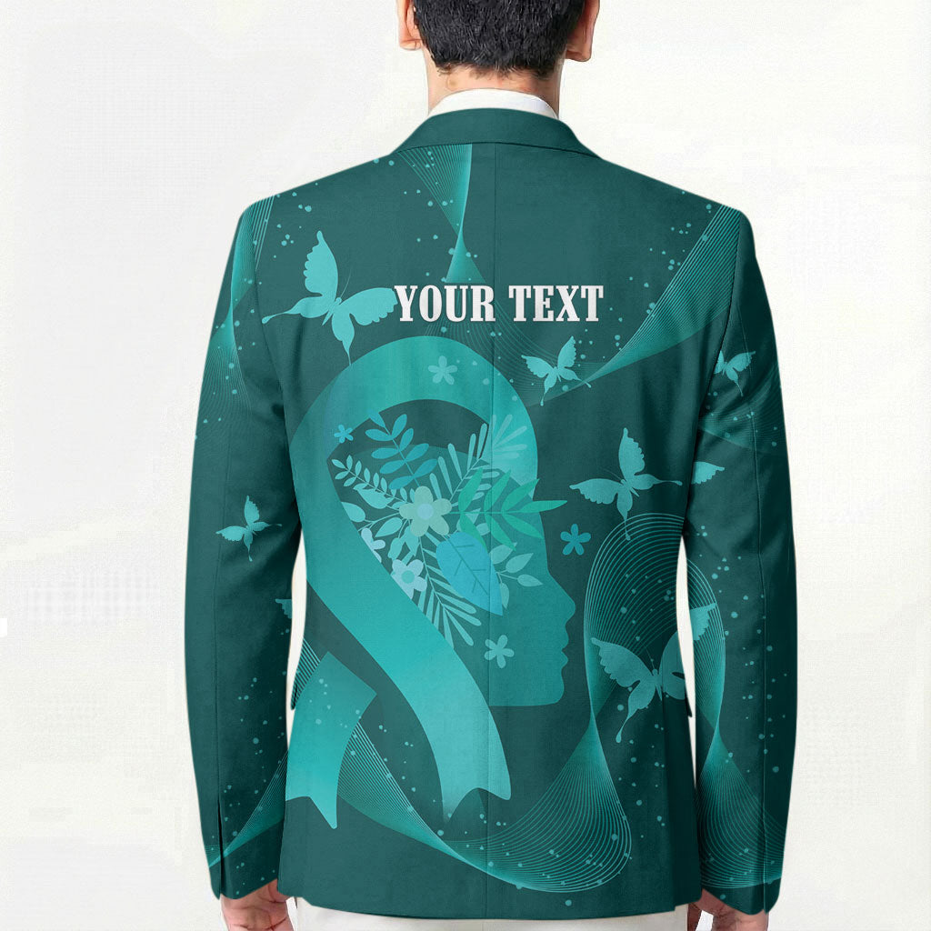 Australia Tourettes Awareness Personalised Blazer Butterfly Ribbon Art