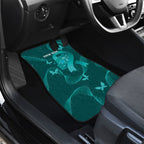 Australia Tourettes Awareness Personalised Car Mats Butterfly Ribbon Art