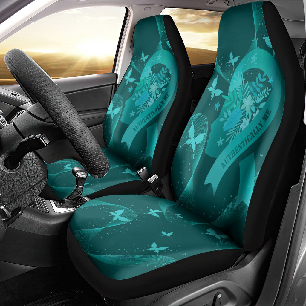 Australia Tourettes Awareness Car Seat Cover Butterfly Ribbon Art