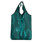 Australia Tourettes Awareness Grocery Bag Butterfly Ribbon Art