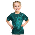 Australia Tourettes Awareness Personalised Kid T Shirt Butterfly Ribbon Art