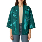 Australia Tourettes Awareness Personalised Kimono Butterfly Ribbon Art