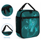 Australia Tourettes Support Lunch Bag Butterfly Ribbon Art