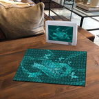 Australia Tourettes Awareness Puzzle Butterfly Ribbon Art