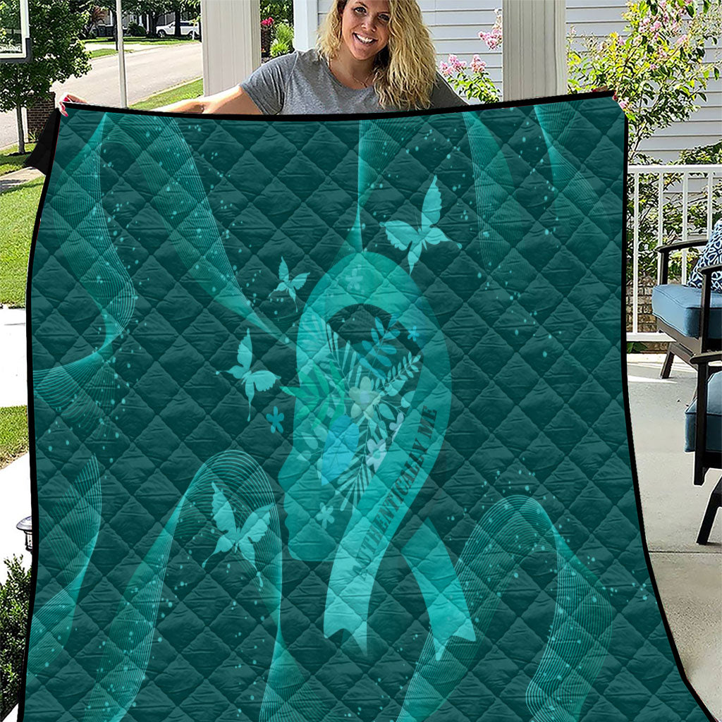 Australia Tourettes Awareness Quilt Butterfly Ribbon Art