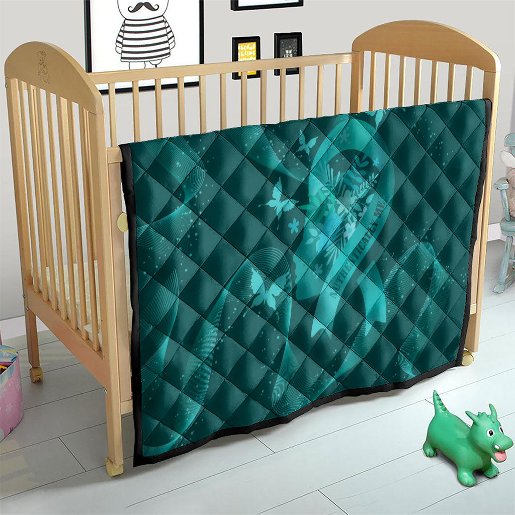 Australia Tourettes Awareness Quilt Butterfly Ribbon Art