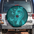 Australia Tourettes Awareness Spare Tire Cover Butterfly Ribbon Art
