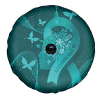 Australia Tourettes Awareness Spare Tire Cover Butterfly Ribbon Art