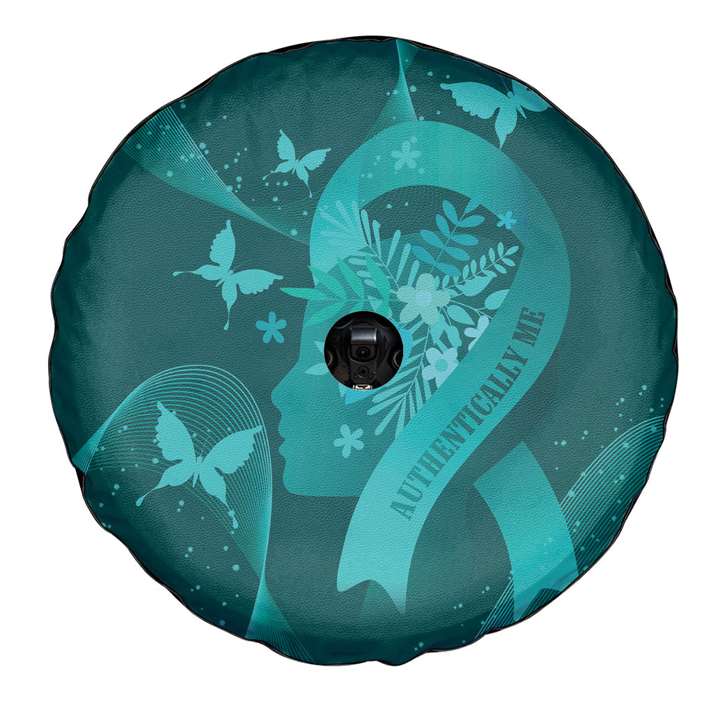 Australia Tourettes Awareness Spare Tire Cover Butterfly Ribbon Art