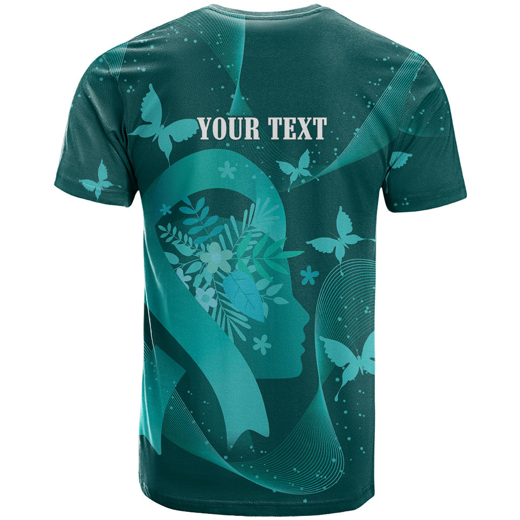 Australia Tourettes Awareness Personalised T Shirt Butterfly Ribbon Art