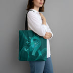 Australia Tourettes Awareness Tote Bag Butterfly Ribbon Art