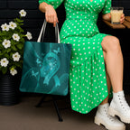 Australia Tourettes Awareness Tote Bag Butterfly Ribbon Art