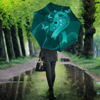 Australia Tourettes Awareness Umbrella Butterfly Ribbon Art