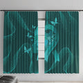 Australia Tourettes Awareness Window Curtain Butterfly Ribbon Art