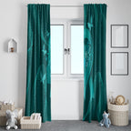 Australia Tourettes Awareness Window Curtain Butterfly Ribbon Art
