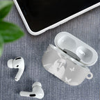 Australia Lung Cancer Awareness AirPods Case Butterfly Ribbon Art