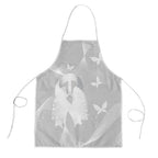 Australia Lung Cancer Awareness Apron Butterfly Ribbon Art