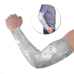 Australia Lung Cancer Awareness Personalised Arm Sleeves Butterfly Ribbon Art