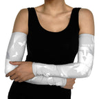 Australia Lung Cancer Awareness Personalised Arm Sleeves Butterfly Ribbon Art