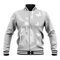 Australia Lung Cancer Awareness Personalised Baseball Jacket Butterfly Ribbon Art