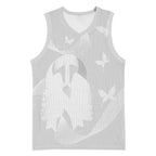 Australia Lung Cancer Awareness Personalised Basketball Jersey Butterfly Ribbon Art
