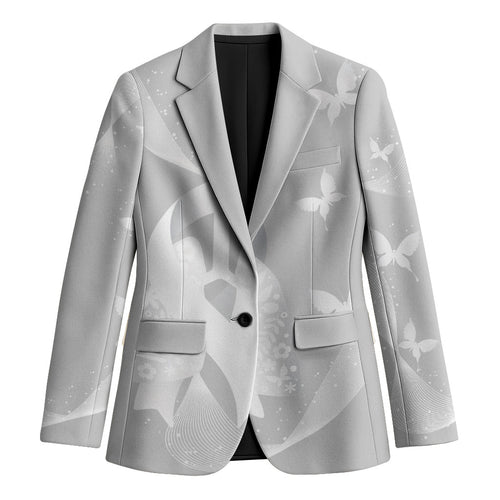 Australia Lung Cancer Awareness Personalised Blazer Butterfly Ribbon Art