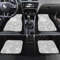 Australia Lung Cancer Awareness Personalised Car Mats Butterfly Ribbon Art
