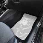 Australia Lung Cancer Awareness Personalised Car Mats Butterfly Ribbon Art