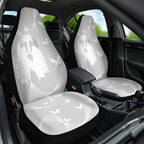 Australia Lung Cancer Awareness Car Seat Cover Butterfly Ribbon Art