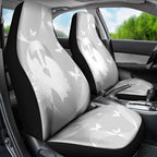 Australia Lung Cancer Awareness Car Seat Cover Butterfly Ribbon Art