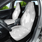 Australia Lung Cancer Awareness Car Seat Cover Butterfly Ribbon Art