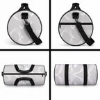 Australia Lung Cancer Support Duffle Bag Butterfly Ribbon Art