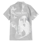 Australia Lung Cancer Awareness Personalised Hawaiian Shirt Butterfly Ribbon Art