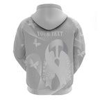 Australia Lung Cancer Awareness Personalised Hoodie Butterfly Ribbon Art