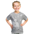 Australia Lung Cancer Awareness Personalised Kid T Shirt Butterfly Ribbon Art