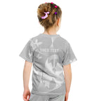 Australia Lung Cancer Awareness Personalised Kid T Shirt Butterfly Ribbon Art