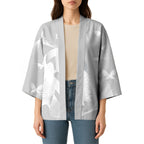 Australia Lung Cancer Awareness Personalised Kimono Butterfly Ribbon Art