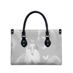 Australia Lung Cancer Awareness Leather Bag Butterfly Ribbon Art