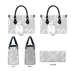 Australia Lung Cancer Awareness Leather Bag Butterfly Ribbon Art