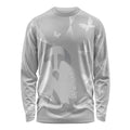 Australia Lung Cancer Awareness Personalised Long Sleeve Shirt Butterfly Ribbon Art