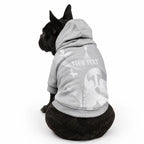 Australia Lung Cancer Support Personalised Pet Hoodie Butterfly Ribbon Art