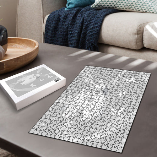 Australia Lung Cancer Awareness Puzzle Butterfly Ribbon Art
