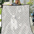 Australia Lung Cancer Awareness Quilt Butterfly Ribbon Art
