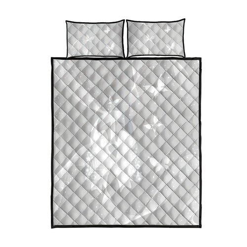 Australia Lung Cancer Awareness Quilt Bed Set Butterfly Ribbon Art