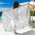 Australia Lung Cancer Awareness Sarong Butterfly Ribbon Art