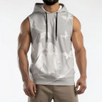 Australia Lung Cancer Awareness Personalised Sleeveless Hoodie Butterfly Ribbon Art