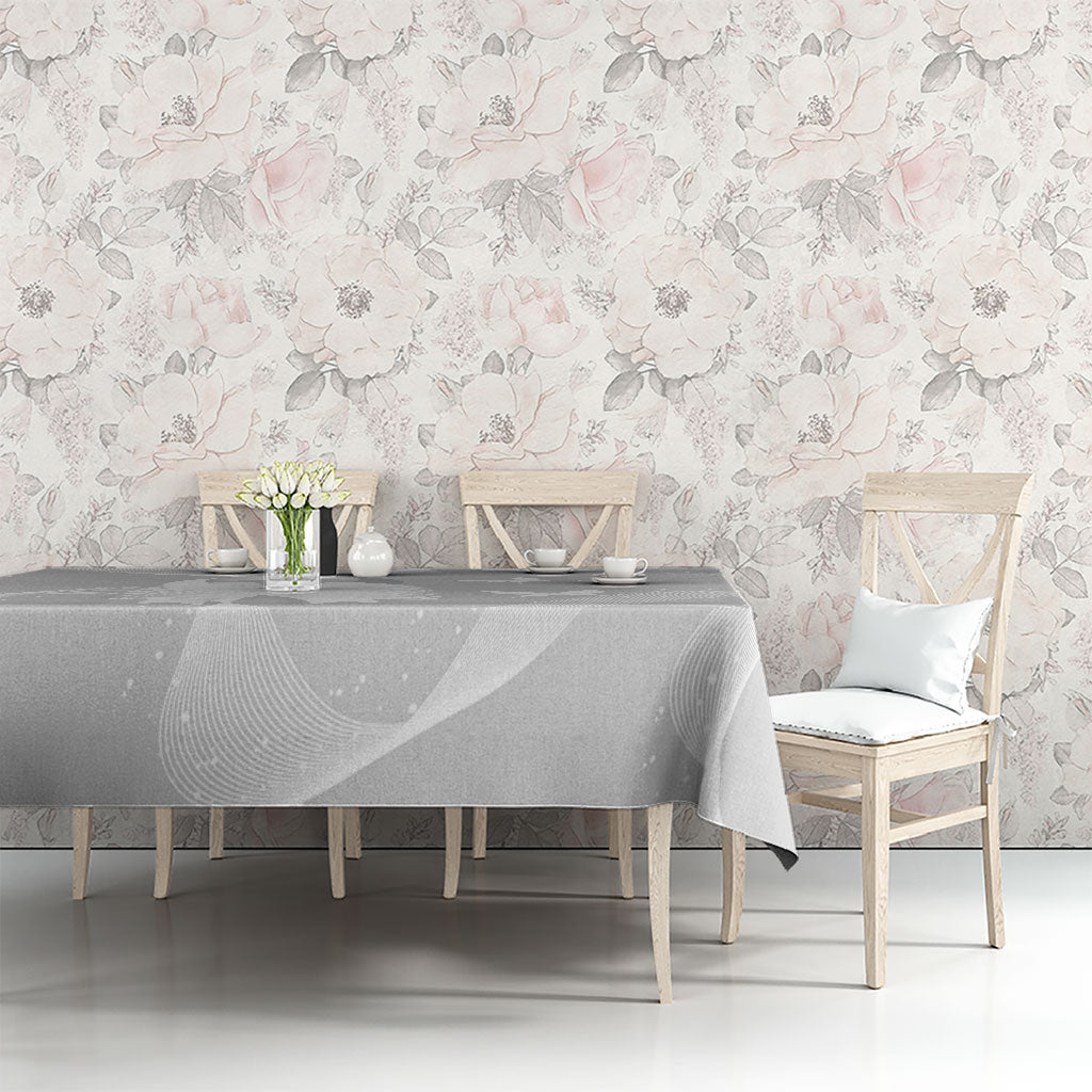 Australia Lung Cancer Awareness Tablecloth Butterfly Ribbon Art