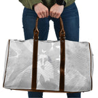 Australia Lung Cancer Awareness Travel Bag Butterfly Ribbon Art