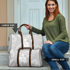 Australia Lung Cancer Awareness Travel Bag Butterfly Ribbon Art