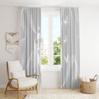 Australia Lung Cancer Awareness Window Curtain Butterfly Ribbon Art